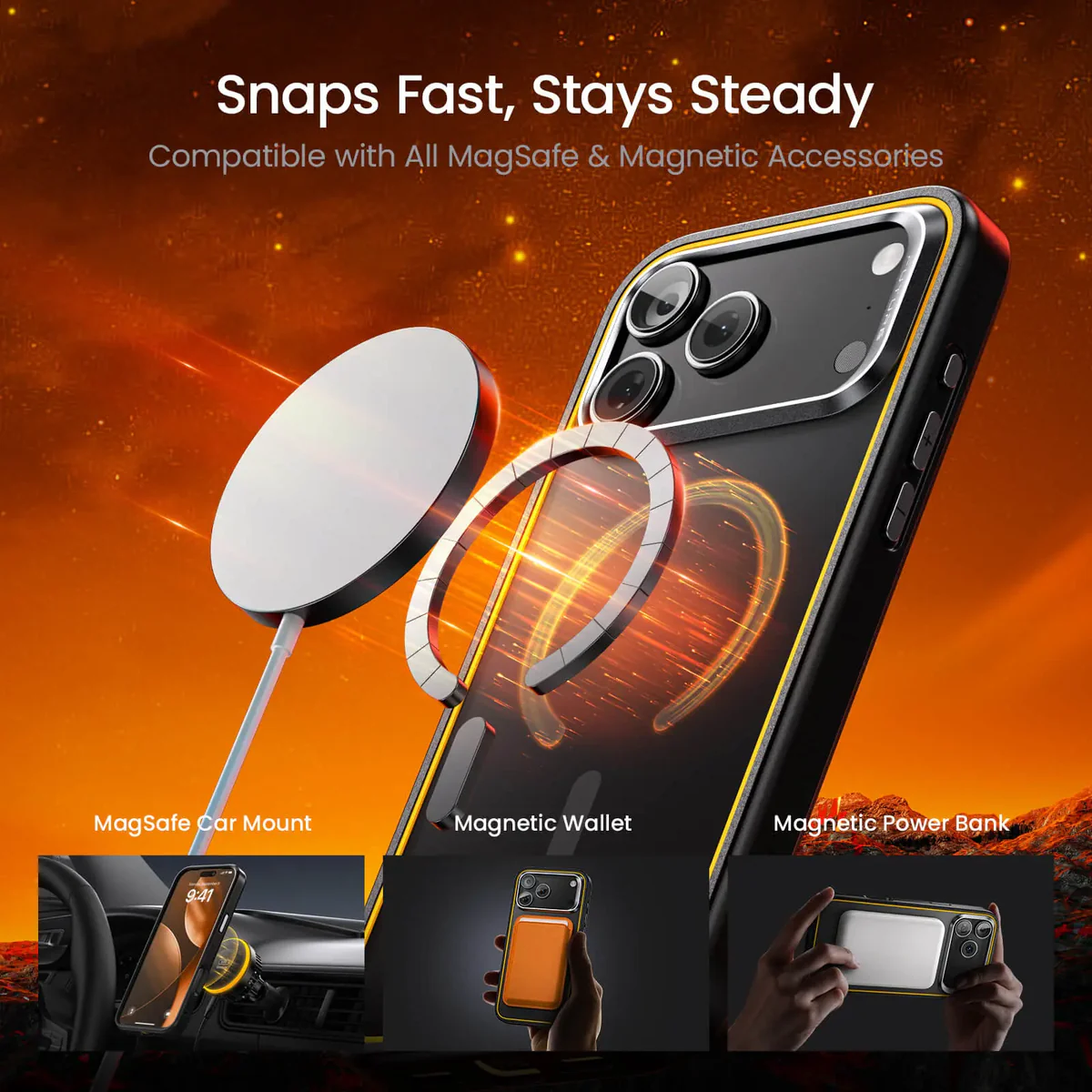 Aohi Magromer Phone Case For Iphone 17 Pro-147365 Aohi Magromer Phone Case For Iphone 17 Pro-147365