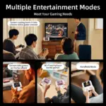 RG Slide Retro Handheld Game Console 128 GB – White-147732