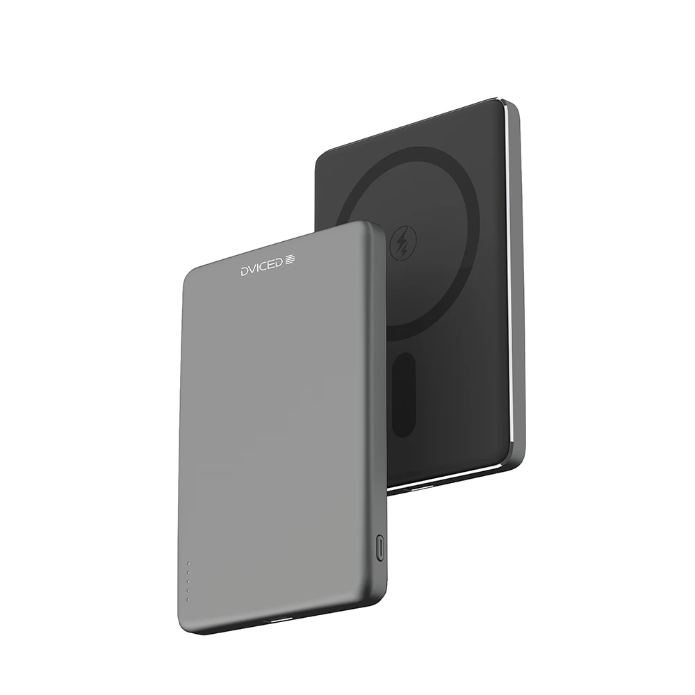 Dviced Ultrathin Power Bank 5000mah - Grey-0 Dviced Ultrathin Power Bank 5000mah - Grey-0