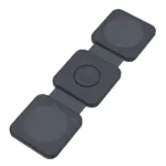 Dviced 3-in-1 Foldable Magnetic Wireless Charger - Black-thumbnail