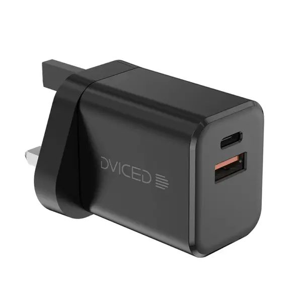 Dviced Wall Charger And Cable 35w Gan - Black-0
