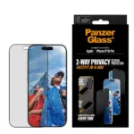 Panzerglass Privacy Screen Protector For Iphone 17 | Iphone 16 Pro | Ultra-wide Fit W. Fastfit In-a-box-0