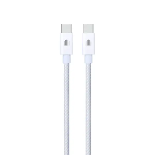 DVICED USB-C to USB-C cable Charging & Data transfer 1.250m - White-0
