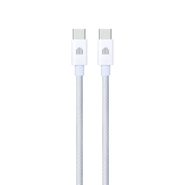 DVICED USB-C to USB-C cable Charging & Data transfer 1.250m - White-0