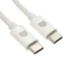 DVICED USB-C to USB-C cable Charging & Data transfer 1.250m - White-thumbnail