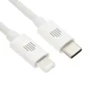 DVICED USB-C to lightning cable Charging & Data transfer 1.25m - White-thumbnail