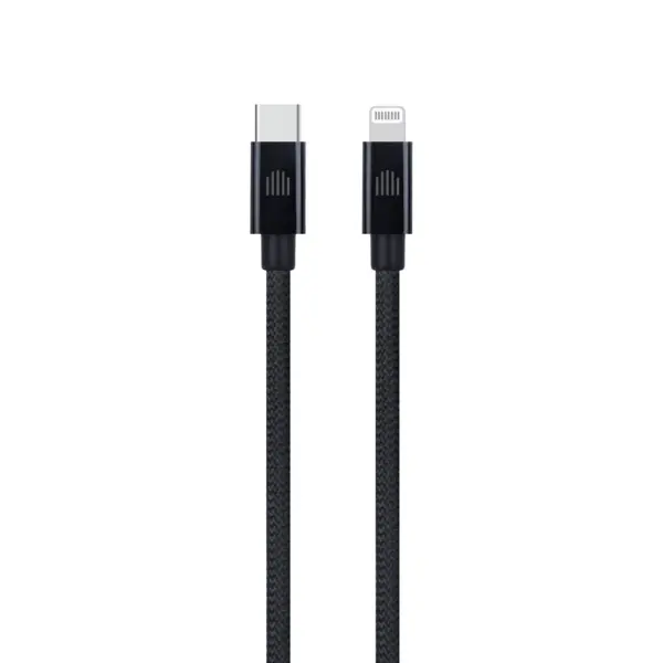 DVICED USB-C to lightning cable Charging & Data transfer 1.25m - Black-0
