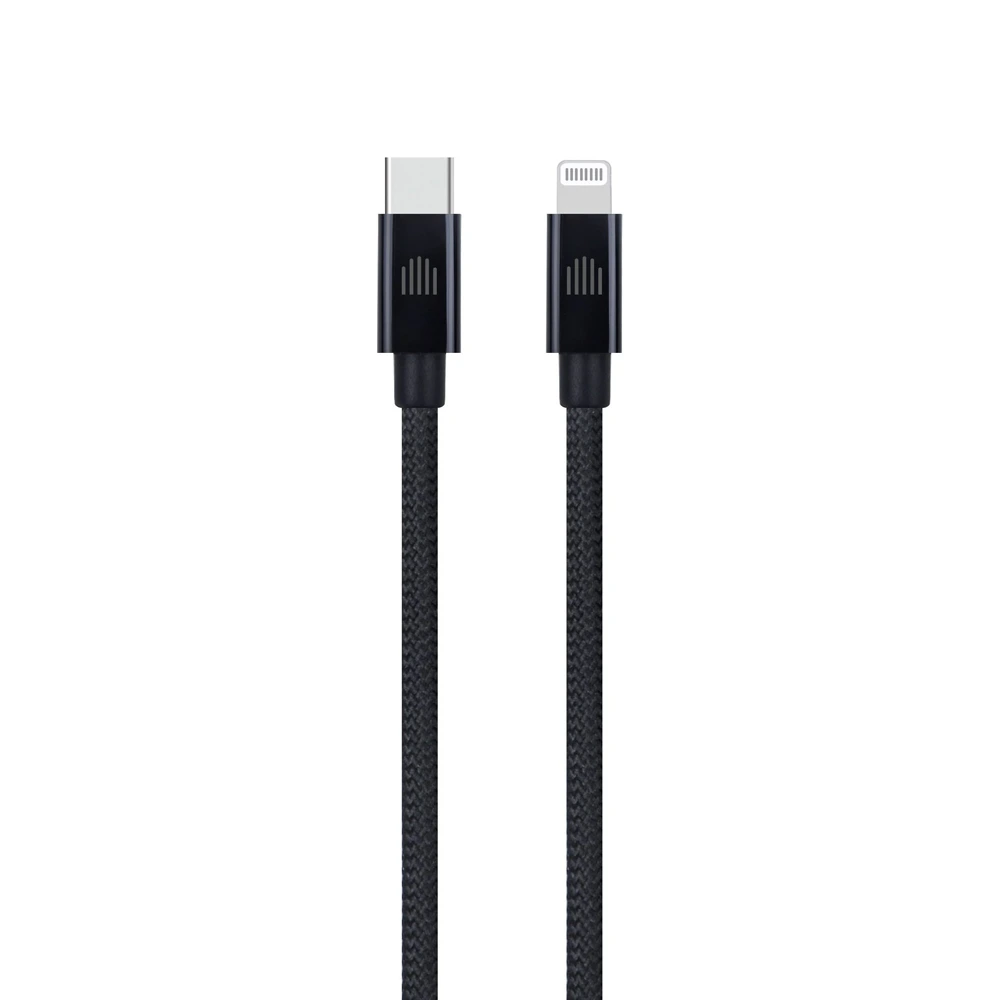DVICED USB-C to lightning cable Charging & Data transfer 1.25m - Black-0 DVICED USB-C to lightning cable Charging & Data transfer 1.25m - Black-0