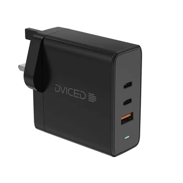 DVICED Wall charger and cable 140W GaN UK-0