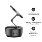 Momax 1-Snap Go Auto Suction Magnetic Phone Stand - Sandstone-148340