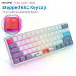 SKYLOONG GK61 60% 61 Keys Gateron Switch Mechanical Keyboard with Coral Sea PBT Double Shot Keycaps - Arabic-146784