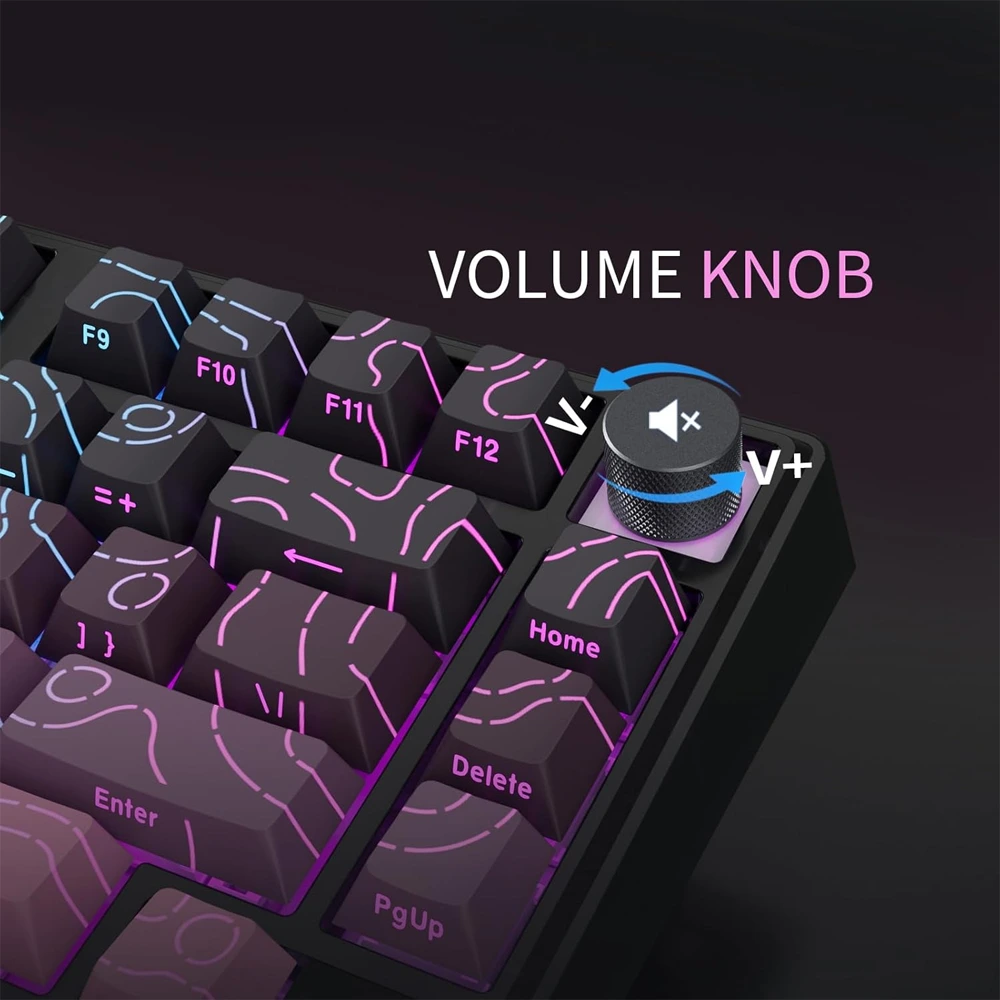 Skyloong GK75 HE – 75% Magnetic Switch RGB Gaming Keyboard (Blackberry)-146791 Skyloong GK75 HE – 75% Magnetic Switch RGB Gaming Keyboard (Blackberry)-146791