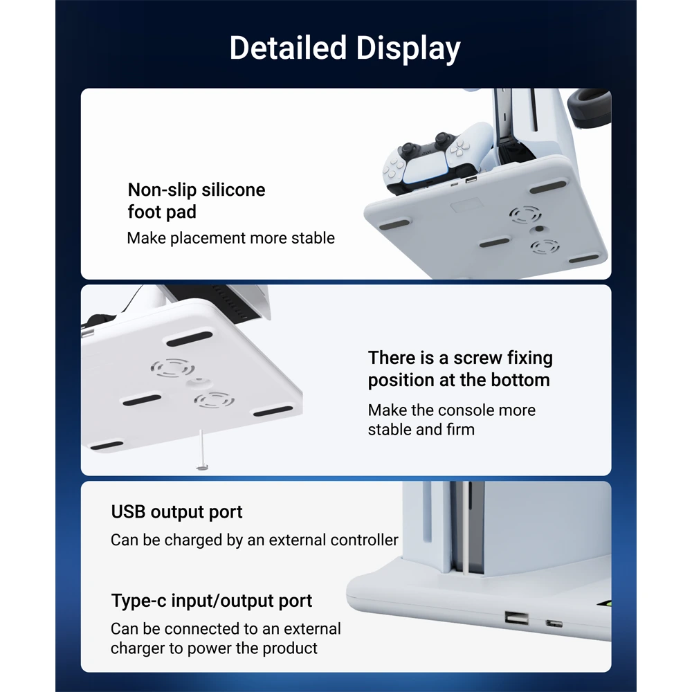 Syntech Docking Station For Playstation Console-146810 Syntech Docking Station For Playstation Console-146810