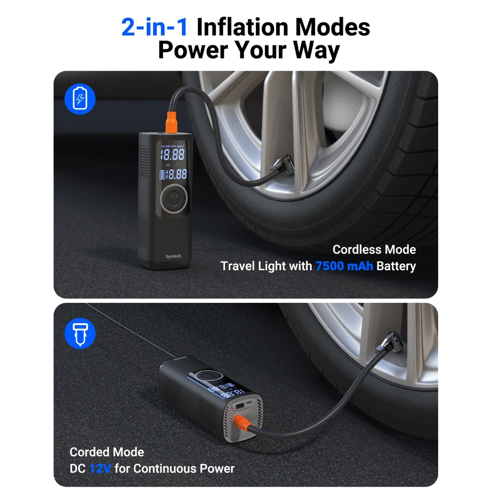 Syntech Wheel & Tire Air Compressors & Inflators-146804 Syntech Wheel & Tire Air Compressors & Inflators-146804