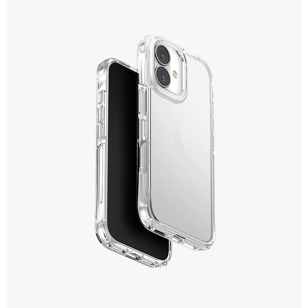 Uniq Hybrid Lifepro Xtreme Case for iPhone 17 - Crystal Clear-thumbnail Uniq Hybrid Lifepro Xtreme Case for iPhone 17 - Crystal Clear-thumbnail