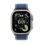 Apple Watch Ultra 3 GPS + Cellular 49mm Natural Titanium Case with Blue/Bright Blue Trail Loop - M/L-thumbnail