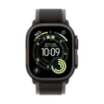 Apple Watch Ultra 3 GPS + Cellular 49mm Black Titanium Case with Black/Charcoal Trail Loop - M/L-thumbnail