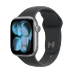 Apple Watch Series 11 GPS 46mm Space Grey Aluminium Case with Black Sport Band - M/L-0