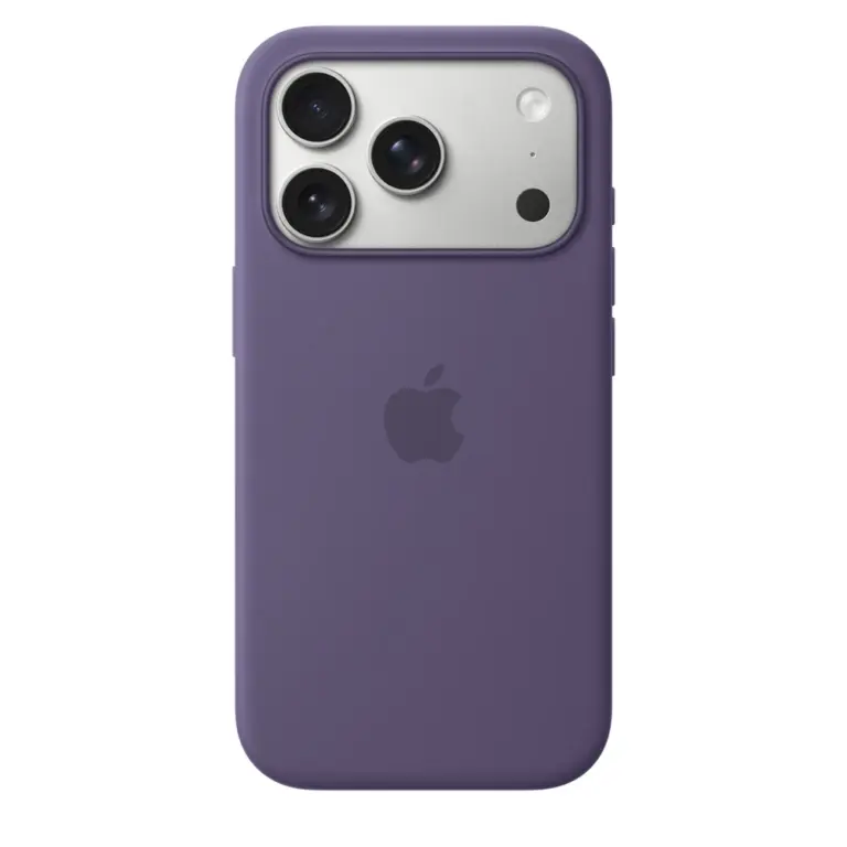 Apple iPhone 17 Pro Max Silicone Case with MagSafe – Purple Fog-0