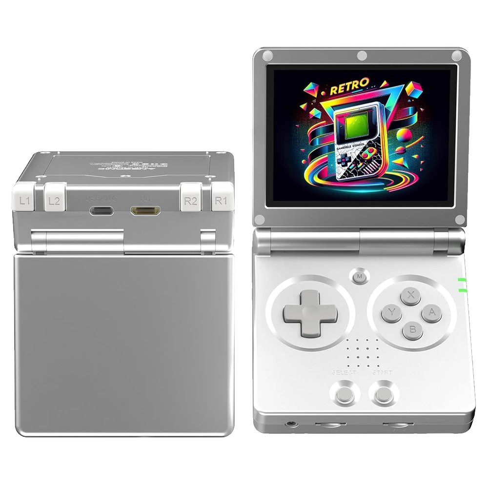 RG35XXSP Handheld Game Console 64GB – Silver-thumbnail RG35XXSP Handheld Game Console 64GB – Silver-thumbnail