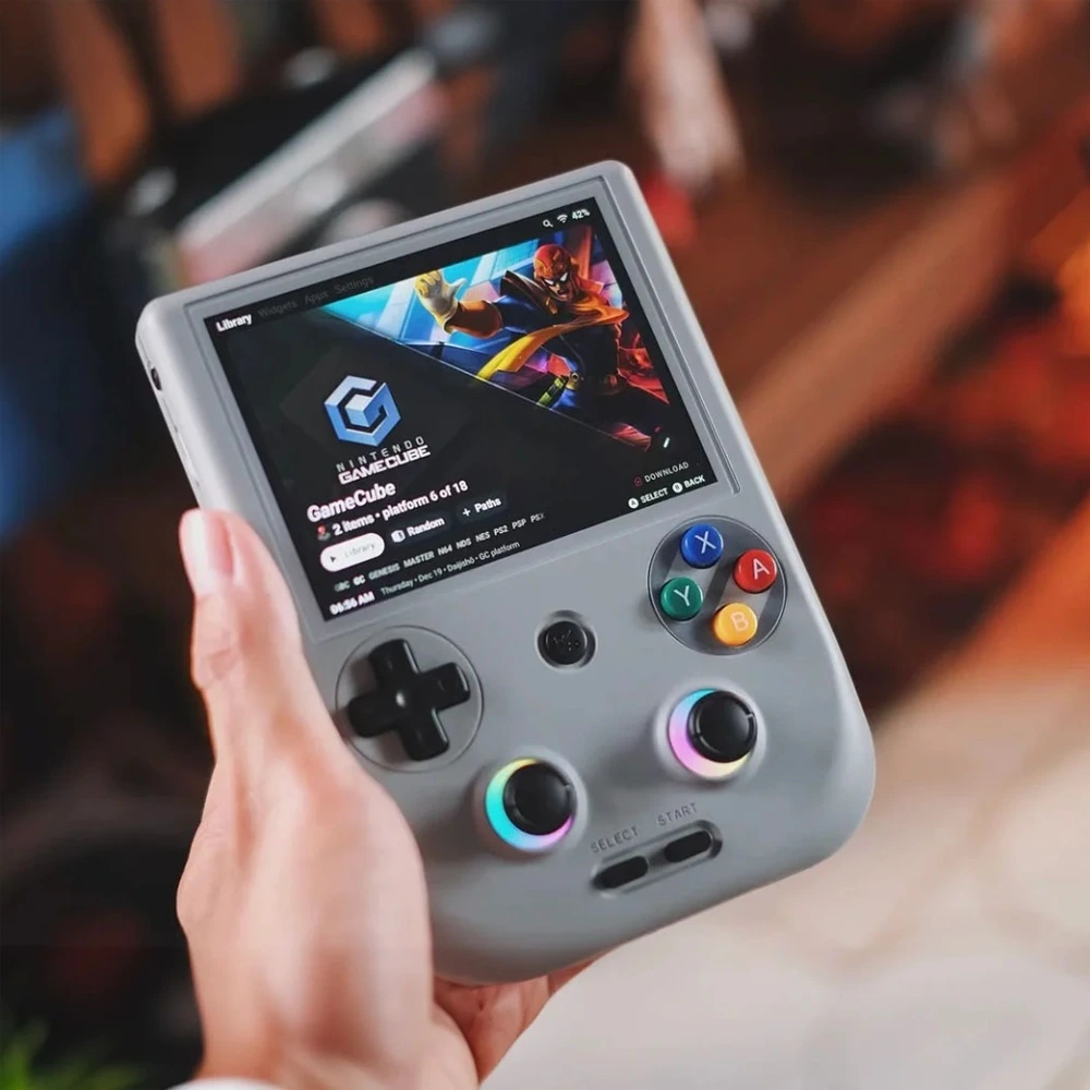 RG406V Retro Handheld Game Console 128 GB – Gray-0 RG406V Retro Handheld Game Console 128 GB – Gray-0