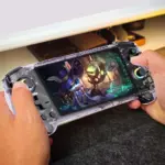 RG557 Retro Handheld Game Console 128 GB – Purple-0