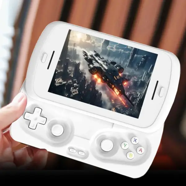 RG Slide Retro Handheld Game Console 128 GB – White-0