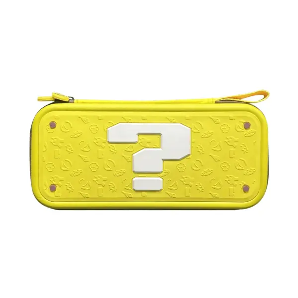 Silicone Carry Case for Nintendo Switch 2 Mario Yellow (PP Bag)-0