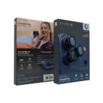 Levelo LucentTrio Camera Lens Protector with 99% Transmittance for iPhone 17 Pro / 17 Pro Max - Titanium Blue-148253
