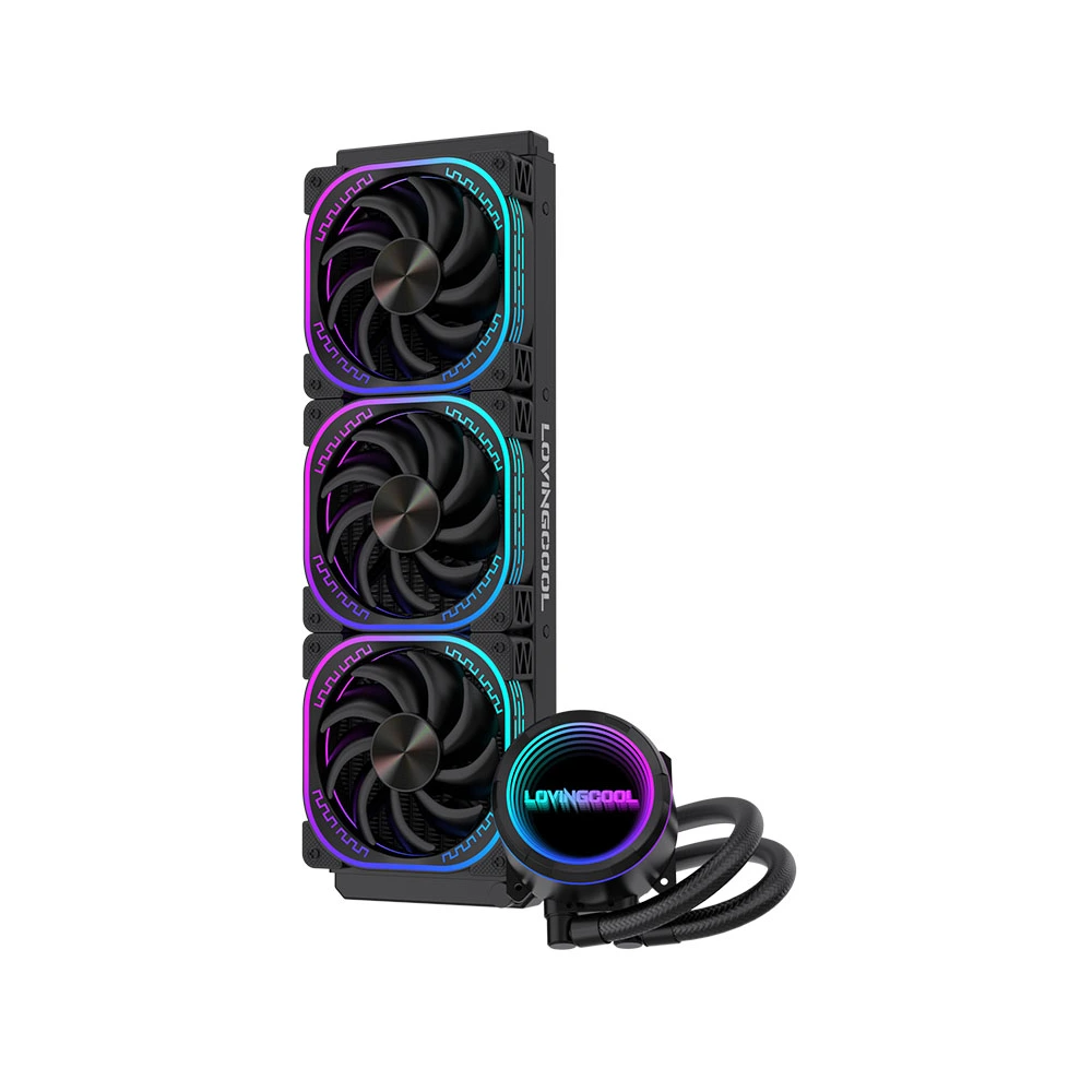 Lovingcool Radiator Yk-360 YK-01 Liquid Cooler - Black-0 Lovingcool Radiator Yk-360 YK-01 Liquid Cooler - Black-0
