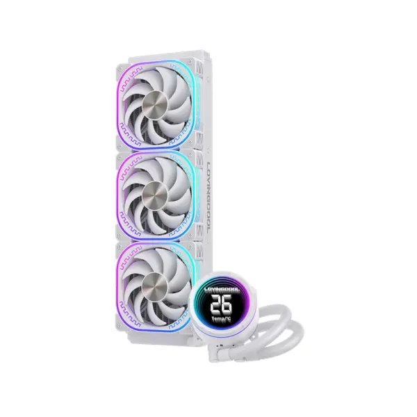 Lovingcool Radiator Yk-360 YK-02 Liquid Cooler - White-0