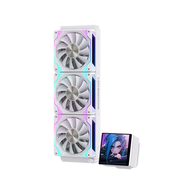 Lovingcool Magnetic Screen Dp-360-1 Liquid Cooler - White-0