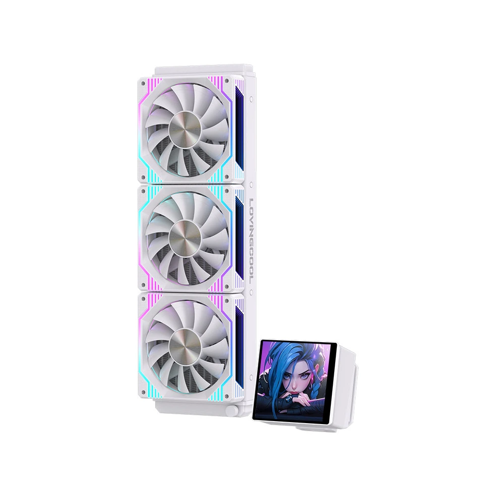 Lovingcool Magnetic Screen Dp-360-1 Liquid Cooler - White-0 Lovingcool Magnetic Screen Dp-360-1 Liquid Cooler - White-0
