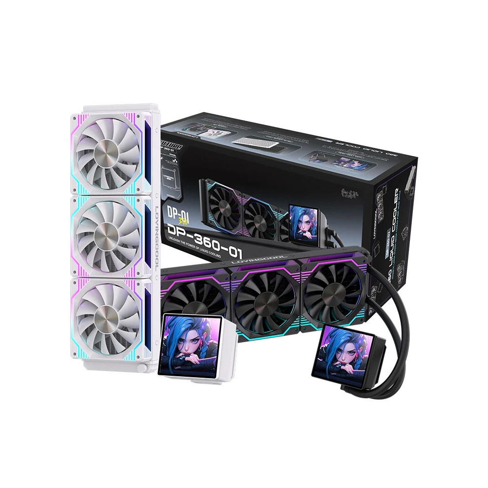 Lovingcool Magnetic Screen Dp-360-1 Liquid Cooler - White-148294 Lovingcool Magnetic Screen Dp-360-1 Liquid Cooler - White-148294