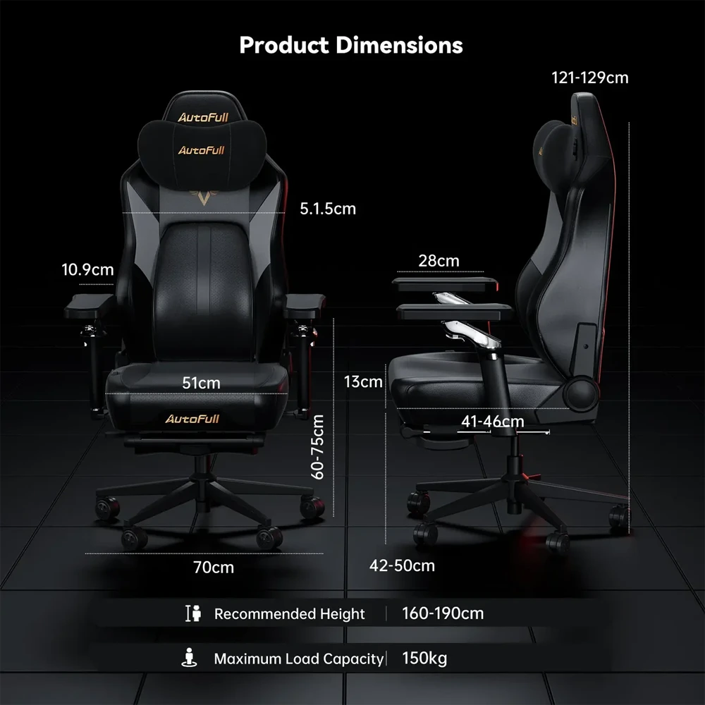 AutoFull M6 Pro Gaming Chair-146776 AutoFull M6 Pro Gaming Chair-146776