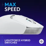 Logitech G309 LightSpeed WirelessGaming Mouse - White-146517