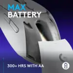 Logitech G309 LightSpeed WirelessGaming Mouse - White-146521