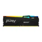 Kingston Fury Beast 16GB 6000MT/s DDR5 CL30 RGB Desktop Gaming Memory - Black-0