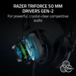 Razer BlackShark V3 X HyperSpeed Wireless Gaming Headset - Black-146595