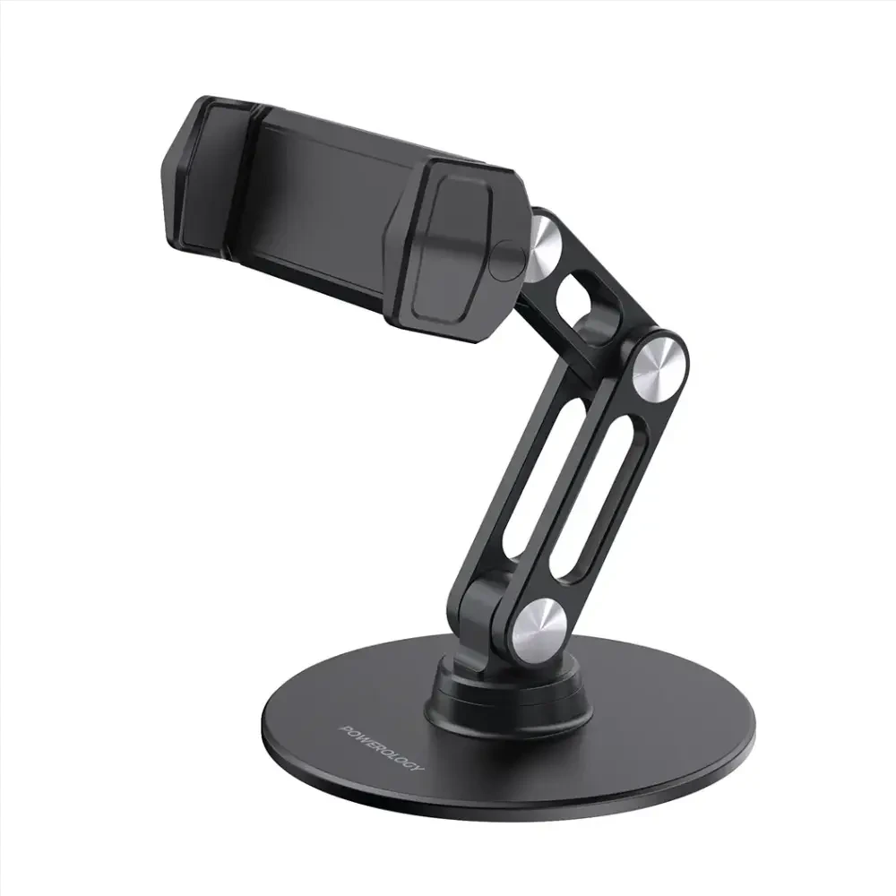 Powerology Multi-Angle Phone Stand - Black-0 Powerology Multi-Angle Phone Stand - Black-0