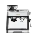 Lepresso Espresso Machine Conical Grinder & Steamer - Silver-146622