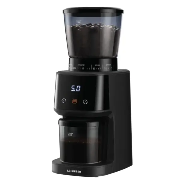 Lepresso Conical Burr Grinder - Black-0