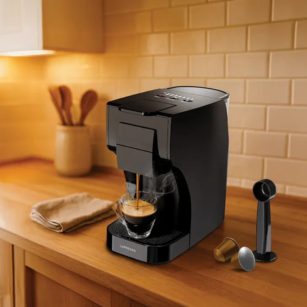 Lepresso Multi-Capsule Coffee Machine - Black-146648 Lepresso Multi-Capsule Coffee Machine - Black-146648