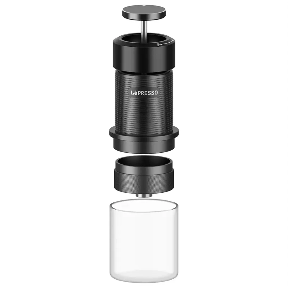 Lepresso Hand Press Espresso Maker - Black-146652 Lepresso Hand Press Espresso Maker - Black-146652