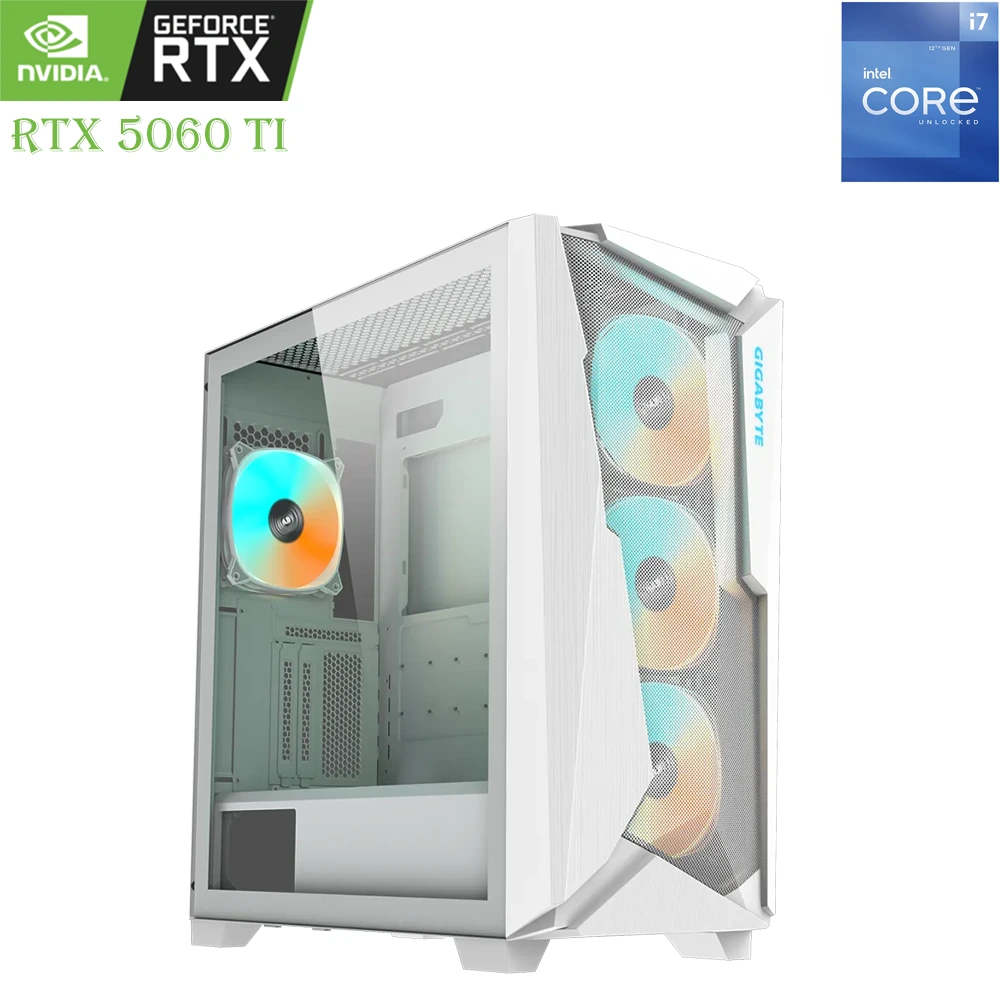 Gaming Pc Gigabyte Intel Core I7 - 12th Gen Rtx 5060 Ti 8gb, 1tb Ssd, 32gb Ram-0 Gaming Pc Gigabyte Intel Core I7 - 12th Gen Rtx 5060 Ti 8gb, 1tb Ssd, 32gb Ram-0