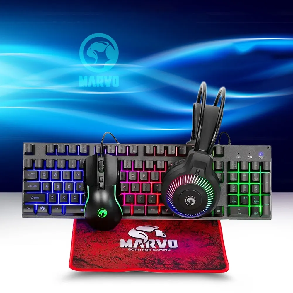 MARVO CM416 4-in-1 Gaming Combo Kit-0 MARVO CM416 4-in-1 Gaming Combo Kit-0