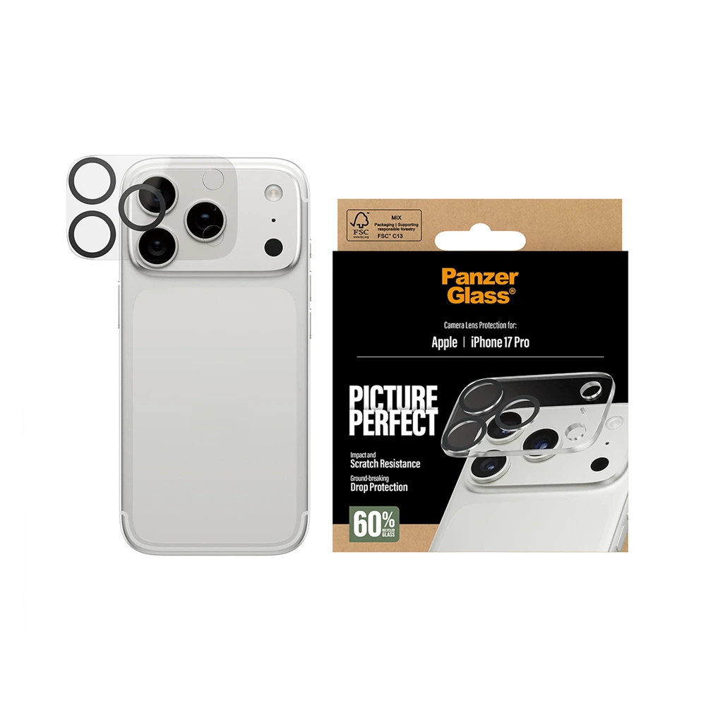 PanzerGlass PicturePerfect Camera Lens Protector iPhone 17 Pro-thumbnail PanzerGlass PicturePerfect Camera Lens Protector iPhone 17 Pro-thumbnail