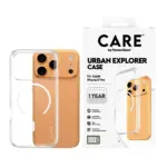 PanzerGlass Flagship Case Transparent Urban Explorer w. White MagSafe iPhone 17 Pro-thumbnail