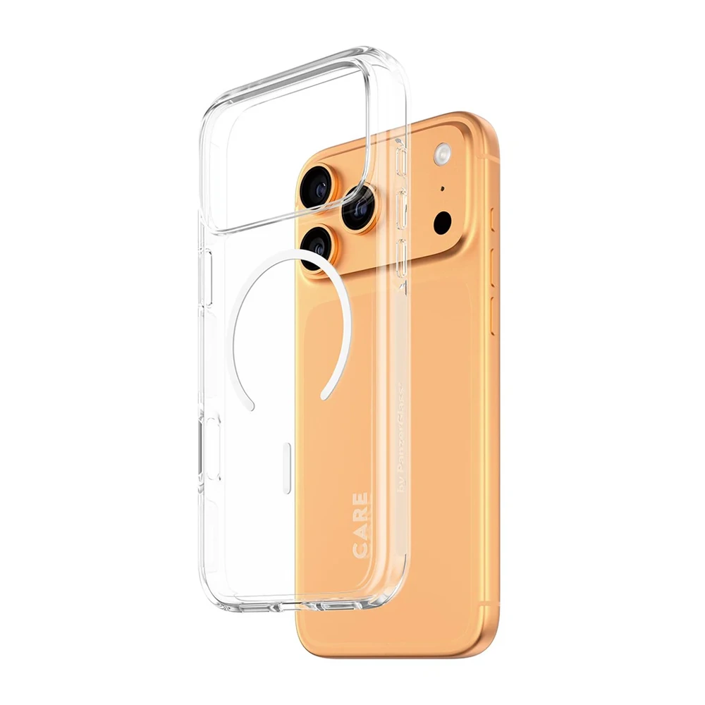 PanzerGlass Flagship Case Transparent Urban Explorer w. White MagSafe iPhone 17 Pro Max-0 PanzerGlass Flagship Case Transparent Urban Explorer w. White MagSafe iPhone 17 Pro Max-0