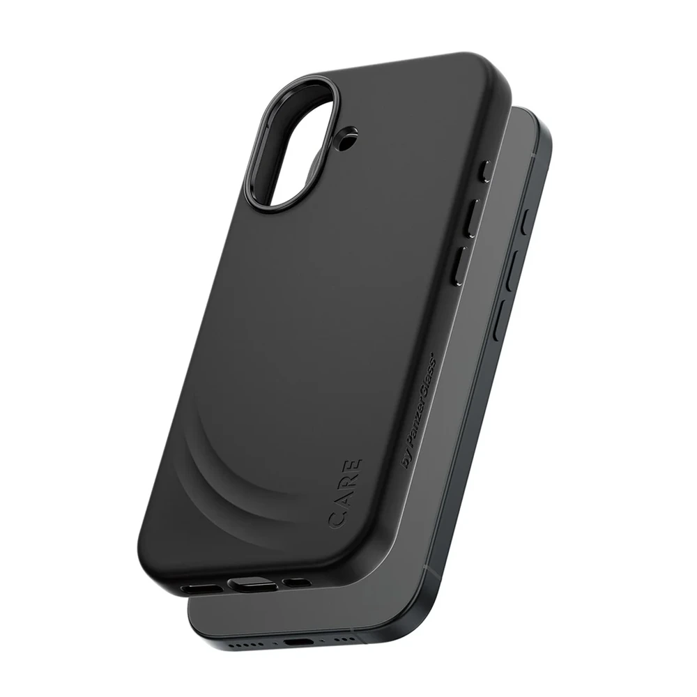PanzerGlass Feature FLOW Case Black w. MagSafe iPhone 17-0 PanzerGlass Feature FLOW Case Black w. MagSafe iPhone 17-0